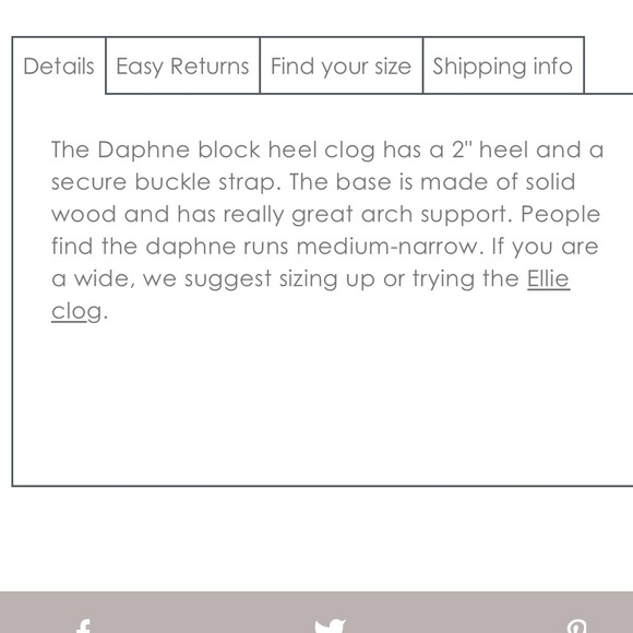 BRYR Daphne Block Heel Clog Brown Leather in “Whiskey” Size 37/7 - Picture 11 of 13